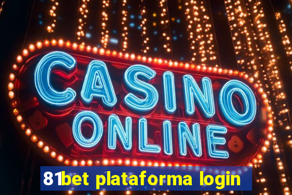 81bet plataforma login